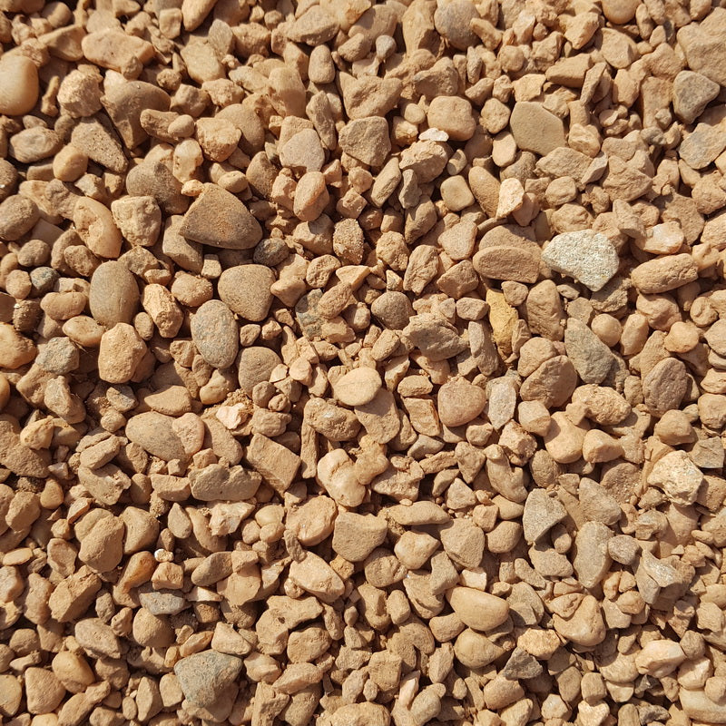 10mm pea gravel - small rounded stones for pathways, driveways and decorative landscaping applications 