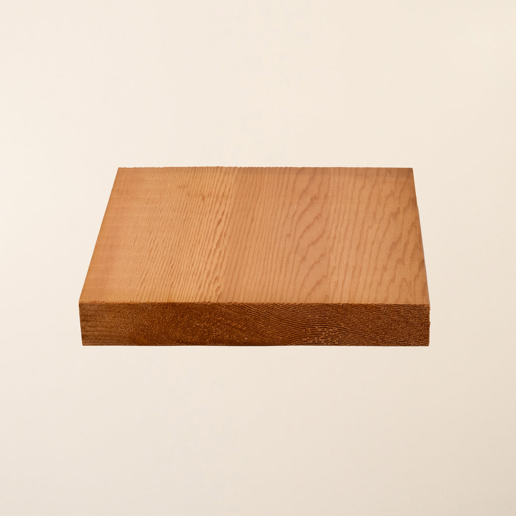 Front shot of Western Red Canadian Cedar 145mm x 19mm Square Edge (PSE) 