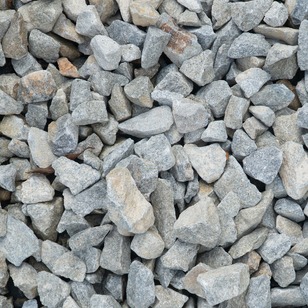 Granite chips 20mm size - decorative stone aggregate for landscaping and garden applications 