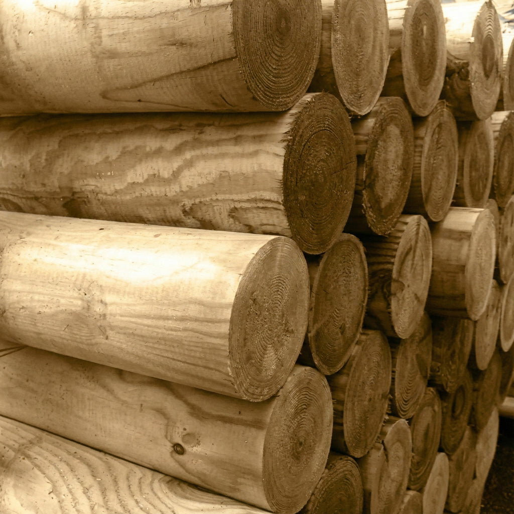 100 millimetre Machined Round Horse Show Jump Poles 