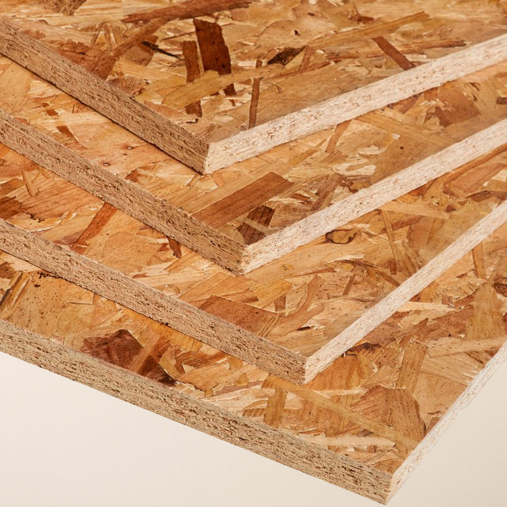 Stacked shot of OSB Boards 18mm 