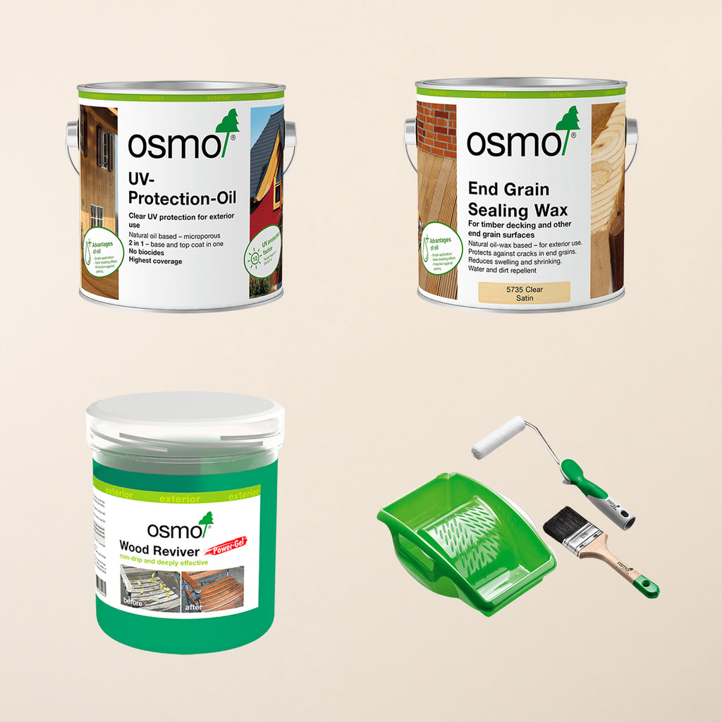 Osmo Timber Care Bundle - Redwood 