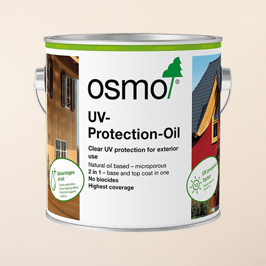 Tin of Osmo UV Protection Oil Natural finish - clear  