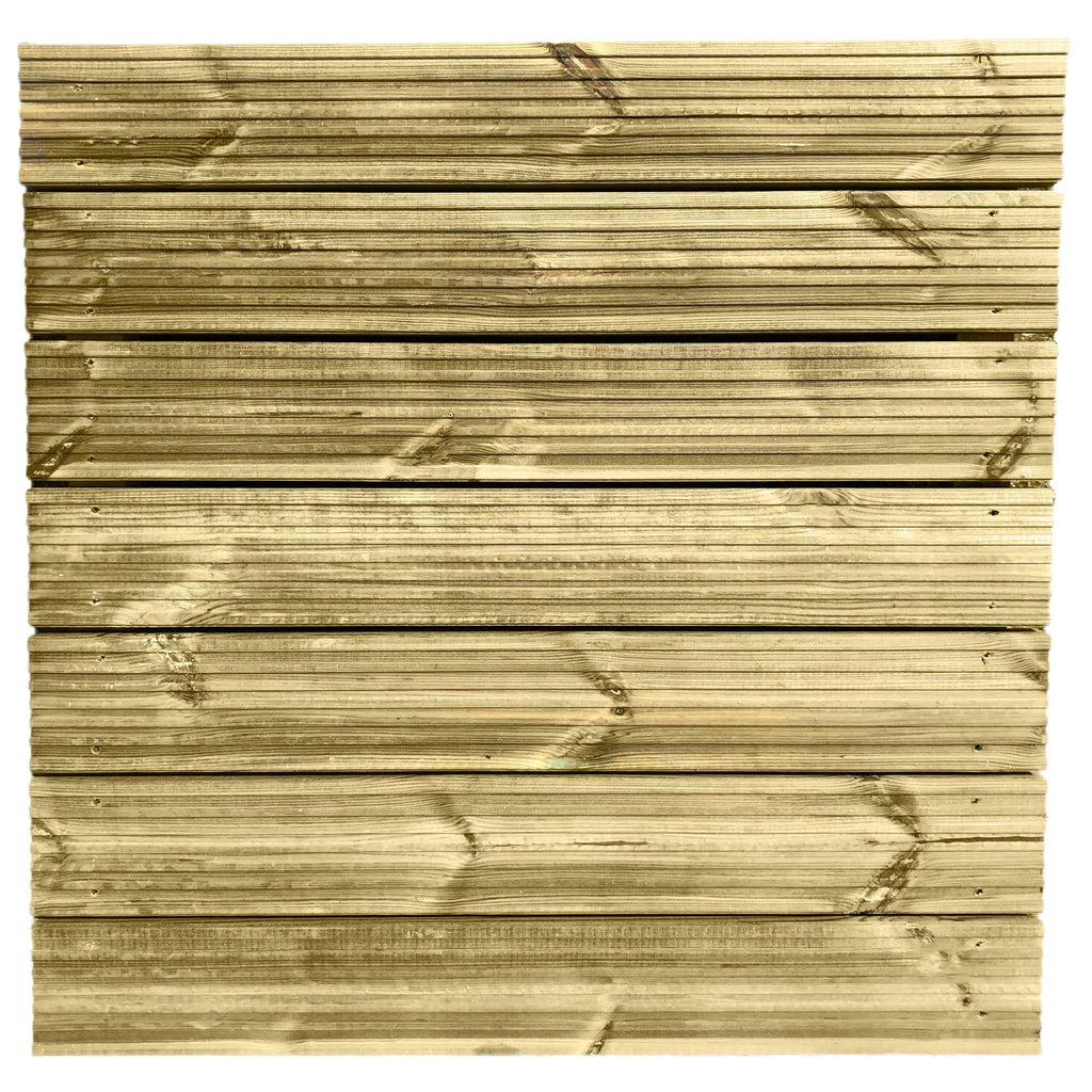 Wooden Decking Tiles in 0.9 meter size 